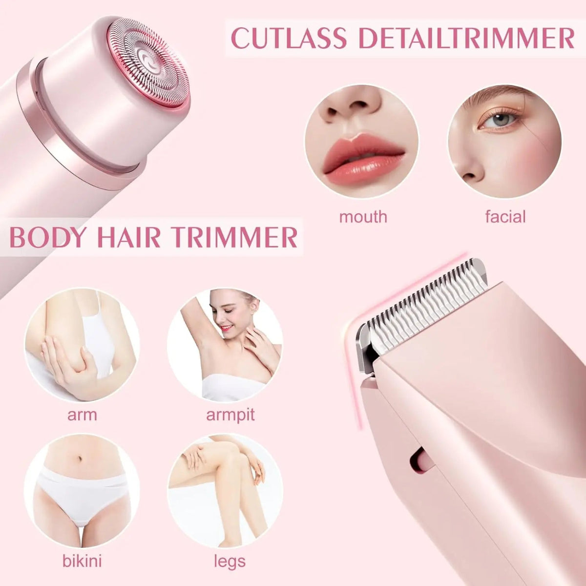 SilkySmooth™women's body razor & trimmer